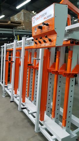 Presse til limning af møbelplader CRAFTDREW PPC 3000 | Snedker | Tømrer maskineri | JAKMET sp. z o.o.
