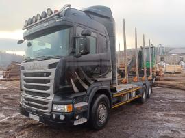 Trætransporter Scania R450 |  Transport- og styregrej | Tømrer maskineri | Tartak Drewbud