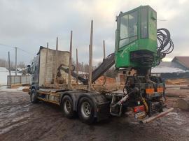 Trætransporter Scania R450 |  Transport- og styregrej | Tømrer maskineri | Tartak Drewbud