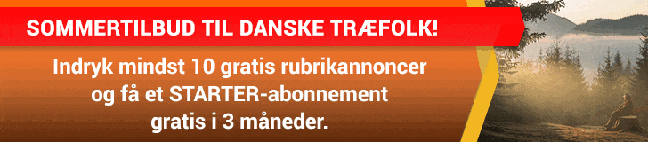 Sommertilbud til danske træfolk!