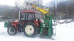 Skovtovbane LARIX 550 s traktorem 7745 |  Teknisk udstyr for forstfolk | Tømrer maskineri | Vlastimil Chrudina