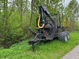 Skovtraktor VALTRA T193 |  Teknisk udstyr for forstfolk | Tømrer maskineri | KOMITrade s.r.o.