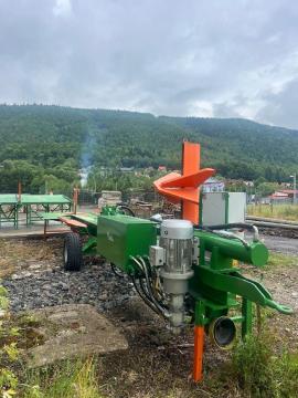 Brændekløver Tark -50  |  Bearbejdning af træaffald | Tømrer maskineri | Drekos Made s.r.o