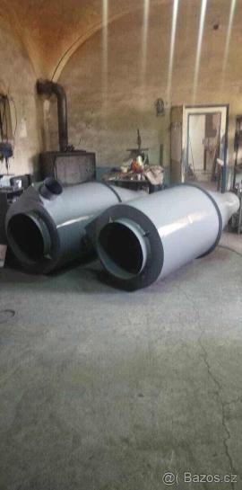 Udsugningsanlæg Cyklonový odlučovač pílin  |  Tørrerier, luftteknisk udstyr | Tømrer maskineri | Juraj polovka šneky výroba 